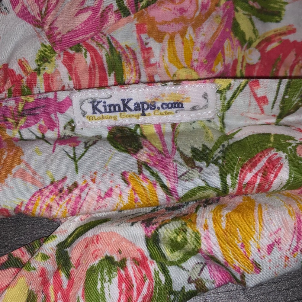 Floral Scrub Cap - Picture 2 of 3